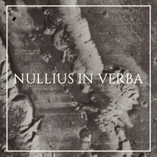 Nullius in verba
