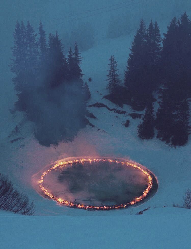 Легенда о темном пламени и белой земле 