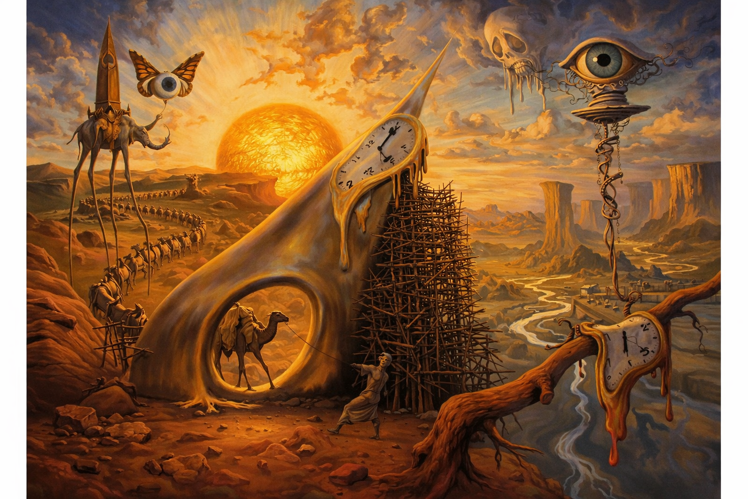 Рассвет освещает случившееся в ночи